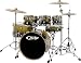 Pacific Drums by DW X7 8 Tom, 14 Floor Tom, 14x5 Snare, Silver/Black Fade