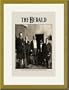 Gold Framed/Matted Print 17x23, The Peacemaker and the Plenipotentiaries