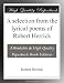 A selection from the lyrical poems of Robert Herrick