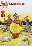 Produkt-Bild: Die sch&ouml;nsten Volks- und Kinderlieder f&uuml;r Violine mit Bleistift -- 31 beliebte Melodien sehr leicht gesetzt f&uuml;r 1-2 Violinen mit Text und Akkordsymbolen (Noten/sheet music)