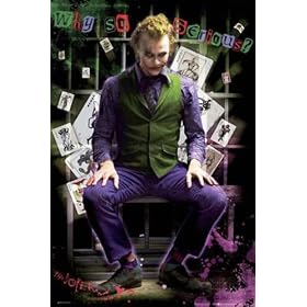 1art1 - 42616 - Poster - Batman - The Dark Knight - Joker Prison - 91 X 61 cm