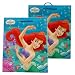 Disney Princess Ariel Gift Bags - set of 6 Little Mermaid theme gift bag