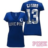 Chicago Cubs Victoria's Secret PINK&Atilde;&macr;&Acirc;&iquest;&Acirc;&frac12; Player Tee