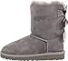UGG Kids Girl's Bailey Bow (Little Kid/Big Kid) Grey, 3 Little Kid M