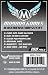 Black-Backed Euro Game Card Sleeves (100 Sleeves/Pack - 59 MM X 92 MM)