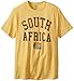 South Africa Vintage Scrum Country T-Shirt, Yellow