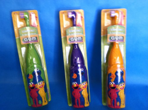 Butler G-U-M Toothbrush Power Sesame Street -Ult Soft - 1 Ea