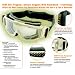 Flakjak dust free Desert ANTI-FOG Goggles - Clear and Tint Lenses - Paintball, motorcycle, mountain biking, skiing, snowboarding and many more sports