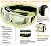 Flakjak dust free Desert ANTI-FOG Goggles - Paintball, motorcycle, mountain biking, s...