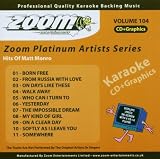 Karaoke - Zoom Platinum Artists Series Vol.104: Hits of Matt Monro/+Graphics