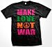 Make Love Not War Men's T-shirt, Peace And Love Mens Shirts