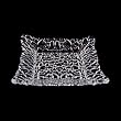 Popcorn Bread & Butter Plate, Clear - 6 Pack
