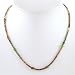  : AFRICAN TOURMALINE SWAROVSKI CRYSTAL STERLING SILVER GEMSTONE NECKLACE 8605