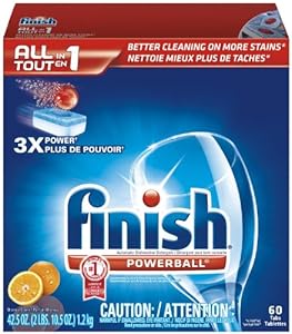 Finish Powerball Tablets, Orange Scent (120-Count)