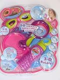 Optrix 3-D “Heart” Dip & Blow Bubble Set – Pink & Purple