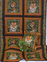 Siberian Tiger throw and 16" Zippered Throw Pillow