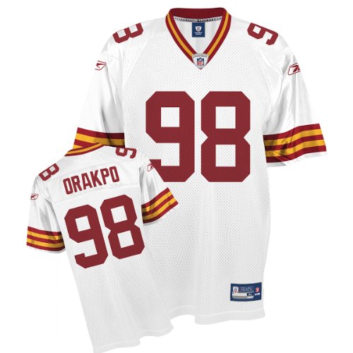 Reebok Washington Redskins Brian Orakpo Replica Alternate Jersey Large