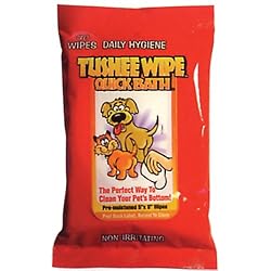 Tushee Wipes for Both Cat & Dogs 30 ct