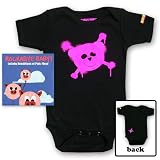 Rockabye Baby! Lullaby Renditions of Pink Floyd + Rockabye Baby 100% Organic Cotton Onesie (Pink)