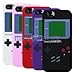Game Boy Style Case for iPhone 5/5S - TPU Silicone Skin Cover (Black)