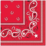 Bandana Luncheon Napkins (2-Ply)    (16/Pkg)