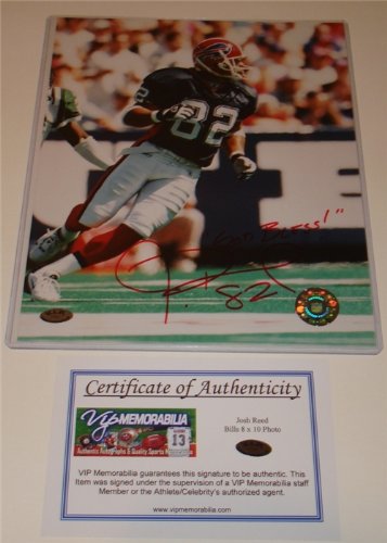 J.R. Reed Buffalo Bills Autographed/Hand Signed 8 x 10 Photo