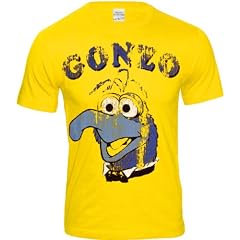 GONZO The Muppet Show Retro TV Serie Herren T-Shirt Gr. M - GELB