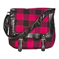 Xhilaration® Plaid Messenger Bag - Pink