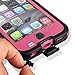 iPhone 6S Waterproof Case,iPhone 6 Waterproof Case,Maxdara [Newest] Waterproof Underwater Shockproof Snowproof Dirtpoof Protection Cover Case for iPhone 6S 6 4.7 Inches (Pink)