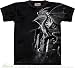 Silver Dragon T-Shirt by The Mountain 100% Cotton Short Sleeve Shirt to fit Teens & Adults