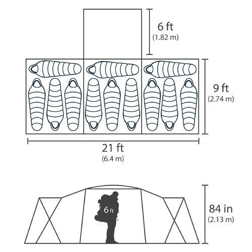 Camping Tents For Sale Magellan Outdoorstm Eagle Pass 12p Cabin Tent