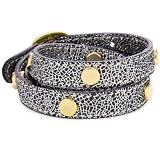 Lalucca Gia Nite Life Gold Stud Silver Triple 