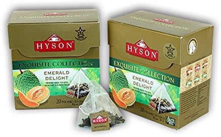 HYSON Exquisite Pyramid Collection "Emerald Delight" Green Tea