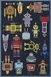 Hand Tufted Chinese "Lil Mo Whimsy Collection" Rug