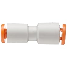 SMC KJH PBT One-Touch Tube Fitting, Reducing Coupler, Tube OD x Tube OD