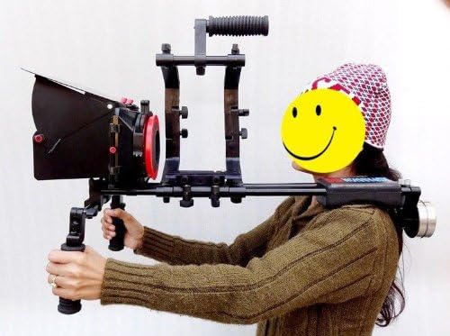 CR 05 Shoulder Steady Rig +MB - 7 PLUS Matte box for DV DSLR Camera