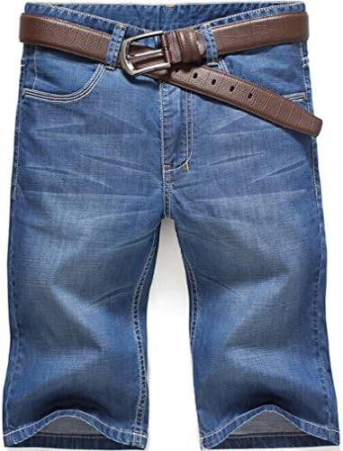 Mens Denim Shorts, Relaxed and Fit Design, Large