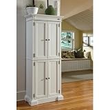 Home Styles 5004-692 Americana White Pantry