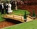 6x16 Treated Pine Covepoint Single Rail Bridge