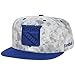 NHL New York Rangers Men's Acid Wash Flat Brim Snapback Hat, One Size, White