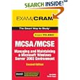 MCSA MCSE 70-290 Exam Cram: Managing and Maintaining a Windows... by  Dan Balter and Patrick Regan