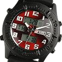 ESS - Militaire Royale - Neuve Montre Homme - Quartz - Chronometre - Rouge - Bracelet en caoutchouc - Multifonction