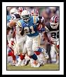 LaDainian Tomlinson San Diego Chargers NFL Framed 8x10 Photograph Baby Blue Rushing