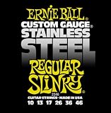 Ernie Ball 2246 Stainless Steel Regular Slinky Electric String Set (10 - 46)