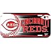 Cincinnati Reds - Baseball License Plate MLB Pro Baseball