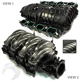 2011-2012 Ford Mustang Gt 5.0L Intake Manifold Custom Carbon Fiber Design by APDTY