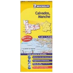 Carte DPARTEMENTS Calvados, Manche