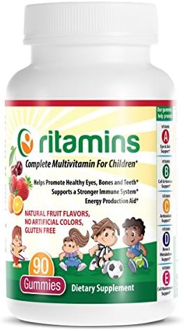 Ritamins Halal/Kosher Children's Gummy Vitamins, 90 Count, White