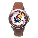 Kansas Jayhawks NCAA Men's Rookie Watch with Leather Band