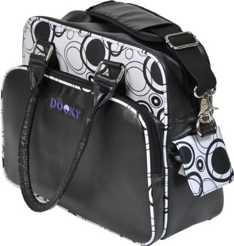 XPLORYS Dooky Changing Bag with Pull & Wipe (Black Circles) by XPLORYS